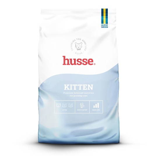Husse Kitten Katzenfutter neue Verpackung